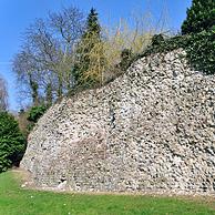 Roman city wall at Tongeren, Belgium